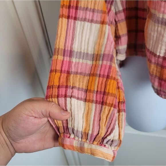 WE THE FREE 'Siena' Plaid Top - Picture 6 of 14